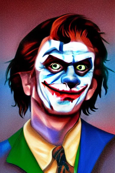 Image similar to portrait of the joker