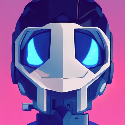 Image similar to face icon stylized minimalist robotech, loftis, cory behance hd by jesper ejsing, by rhads, makoto shinkai and lois van baarle, ilya kuvshinov, rossdraws global illumination