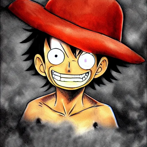 Prompt: Monkey D. Luffy photorealistic