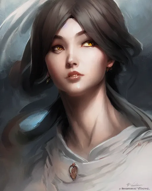 Prompt: a beautiful female cleric by Stanley Artgerm Lau, WLOP, Rossdraws, frank frazetta, Andrei Riabovitchev, Marc Simonetti, tranding on artstation