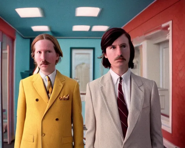 Prompt: wes anderson