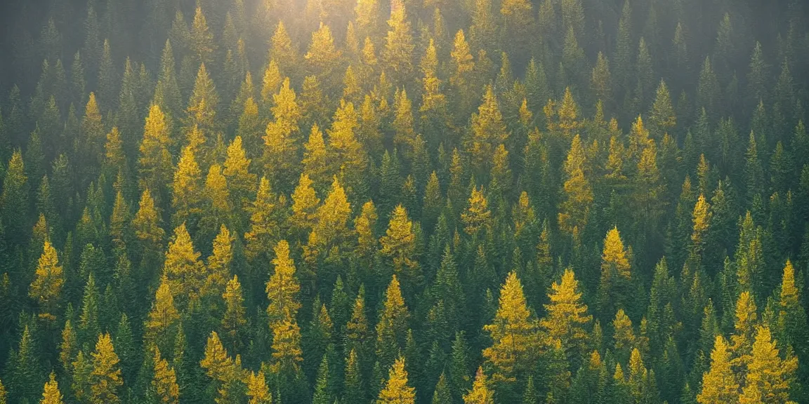 Prompt: Alpine forest in Austria, various firs shooting up from the rocky landscape. Many wildflowers, bright, somewhat foggy. Afternoon glow. Trending on Artstation, deviantart, worth1000. By Greg Rutkowski. National Geographic and iNaturalist HD photographs