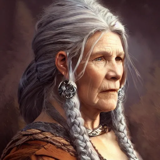 ArtStation - Female Braided Hair viking style