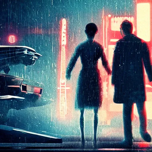 Prompt: microscopic life in bladerunner 2049