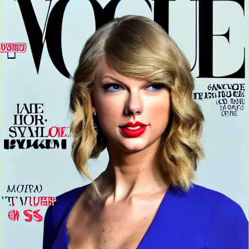 Image similar to taylor swift shaking hands with joe biden, 8 k uhd, cover of vouge magazine, perfect faces