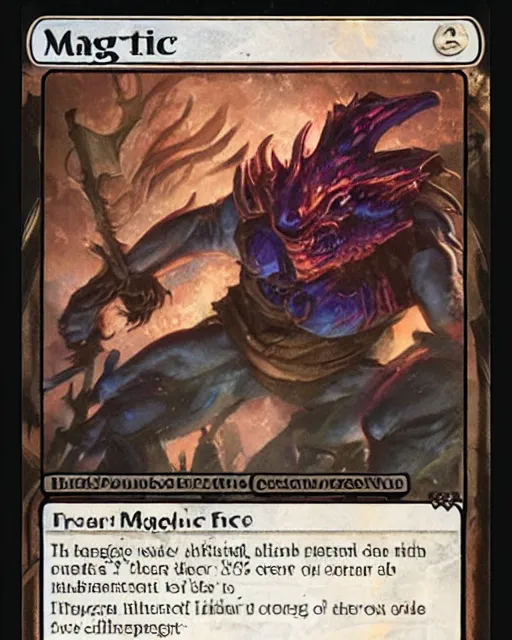 Image similar to magic the gathering instant card