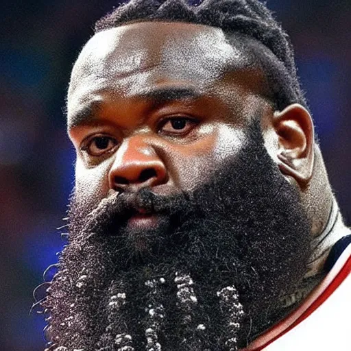 Prompt: Rick Ross as James Harden