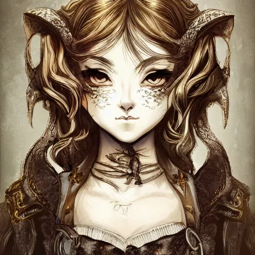 Prompt: portrait of a cat, baroque style, elegant, beautiful, mesmerizing, concept art, fancy clothing, highly detailed, artstation, behance, deviantart, inspired by innocent manga, inspired by castlevania concept art, trending, ayami kojima, shinichi sakamoto