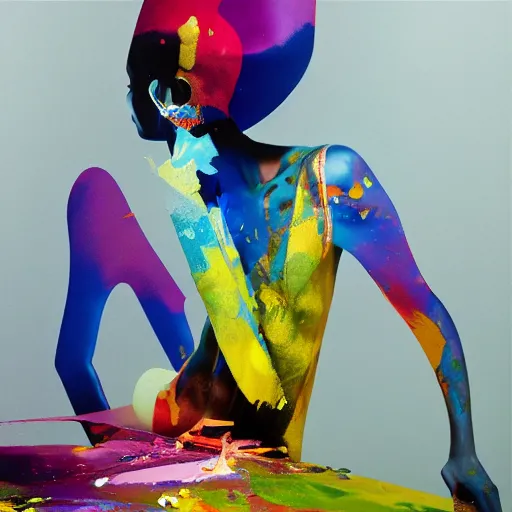 Prompt: artwork by nick knight
