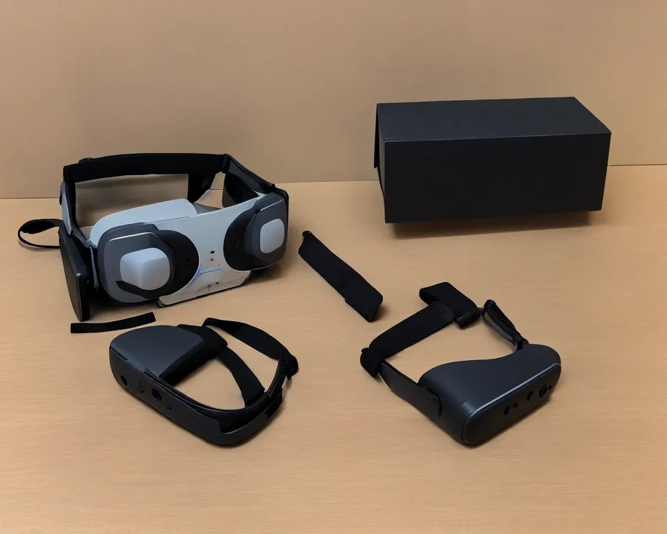 Image similar to nintendo VR headset box