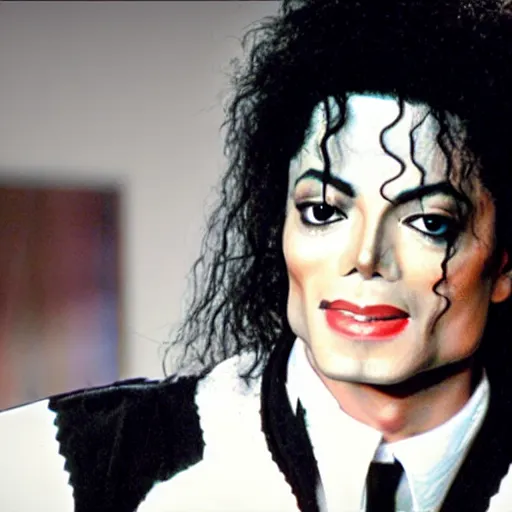 Image similar to Michael Jackson starlight music video