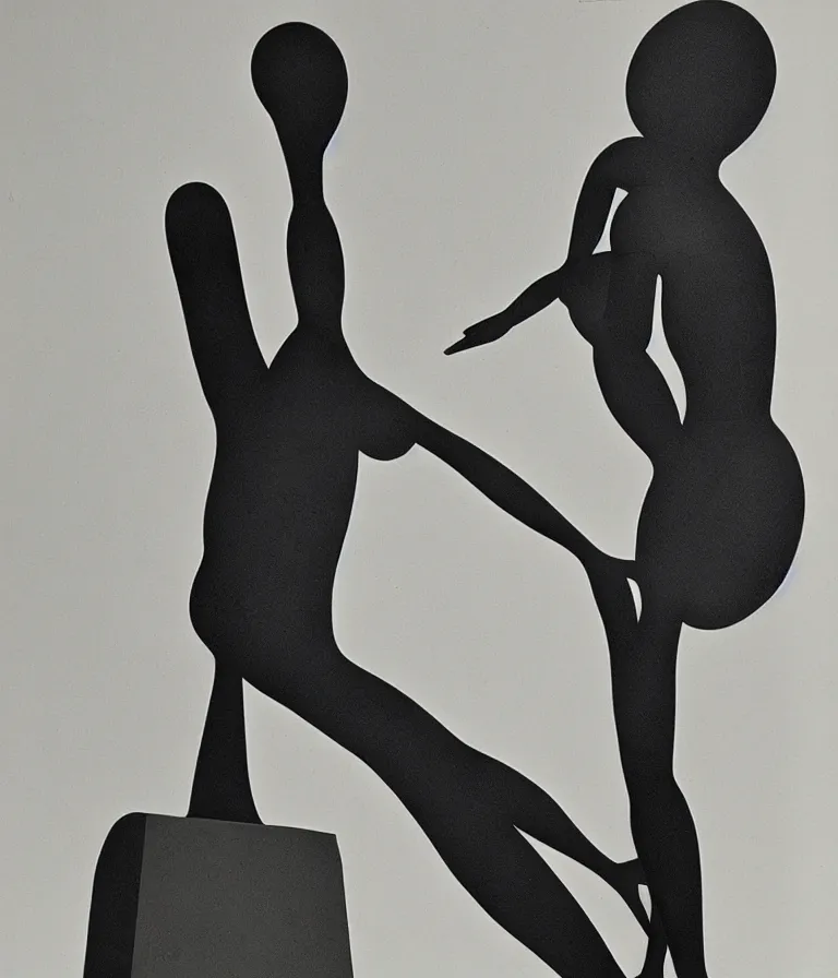 Image similar to statue by laszlo moholy nagy