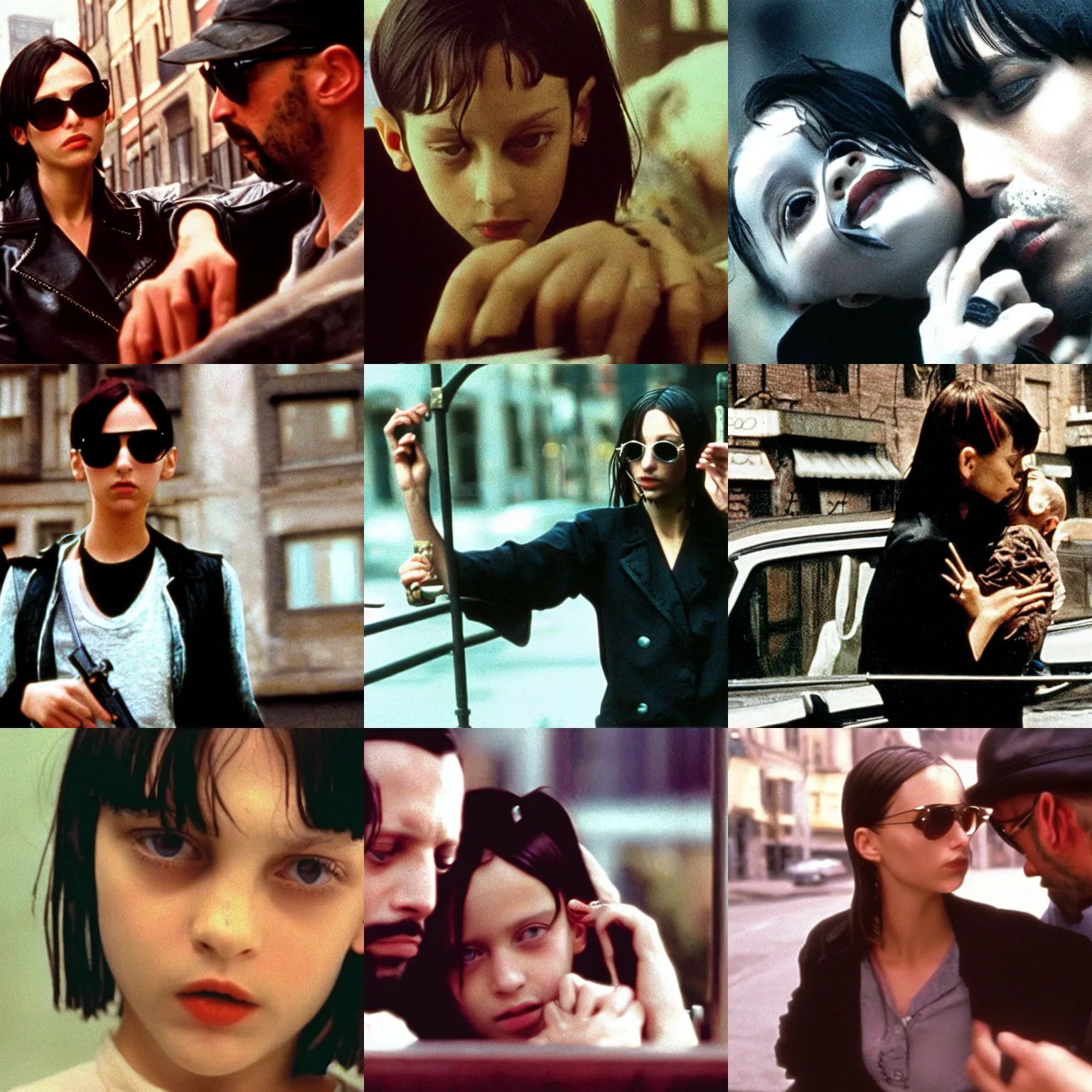 Prompt: a film still from leon the professional ( 1 9 9 4 )