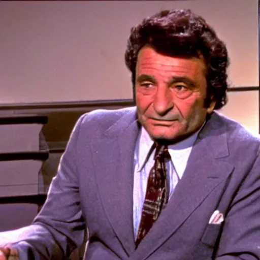 Image similar to A still of Peter Falk on Match Game '73