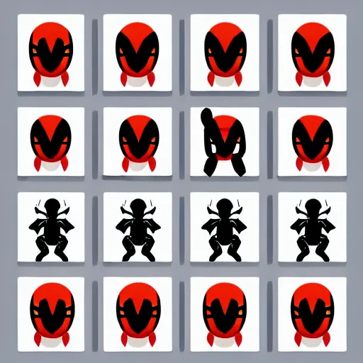 Image similar to face icon vector minimalist spiderman tomine, adrian