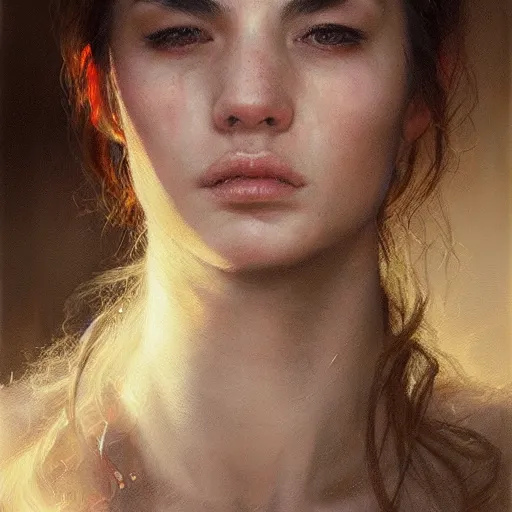 Image similar to portrait of a mage, sharp focus, ultra realistic illustration, ethereal light, by livia prima