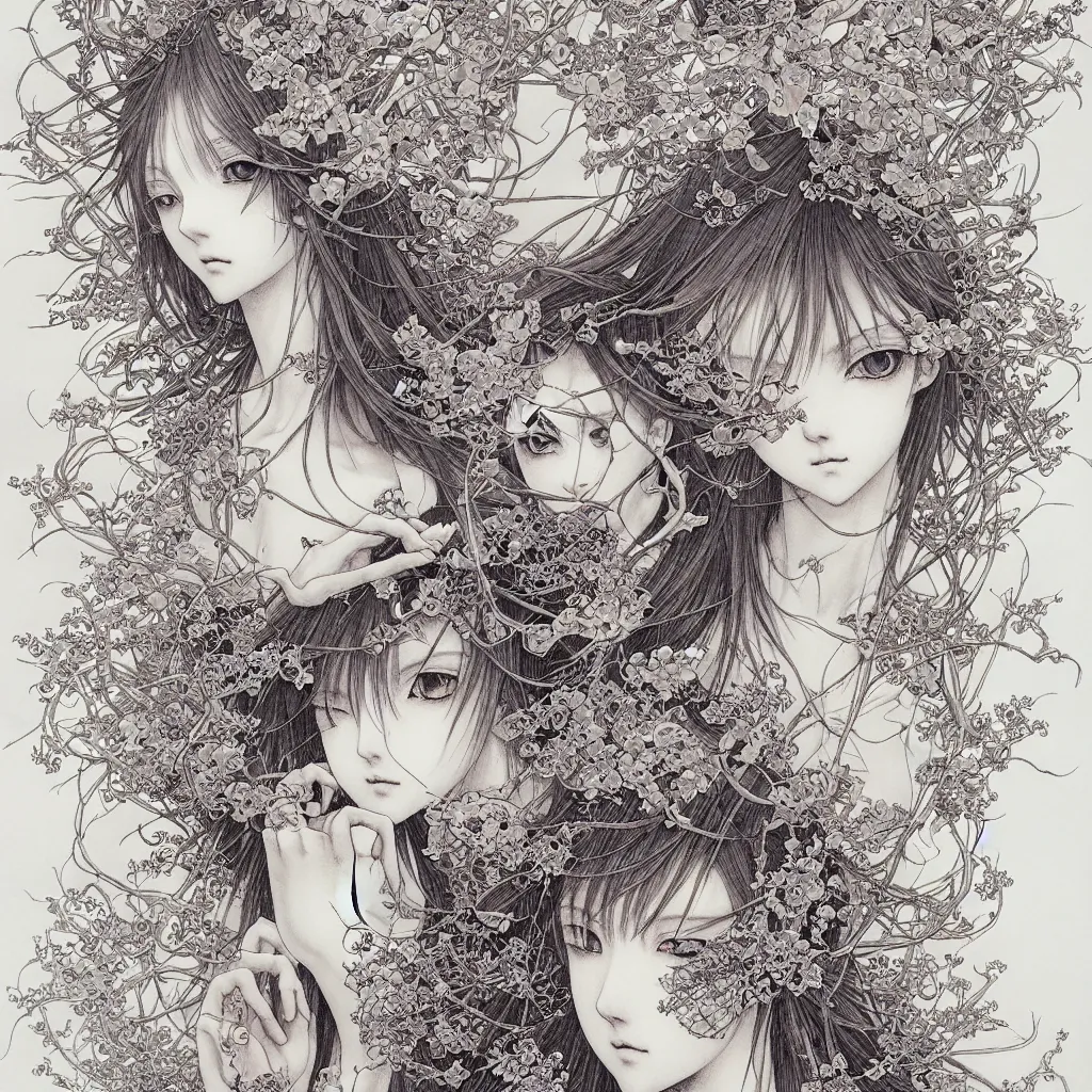 Image similar to prompt: Fragile looking vessel portrait soft light drawn by Vania Zouravliov and Takato Yamamoto, inspired by Evangeleon Anime, magical and alchemical weapons, soft light, white background, intricate detail, intricate ink painting detail, sharp high detail, manga and anime 2000