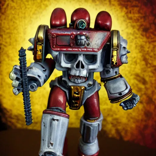 Image similar to Servo Skull. Warhammer 40k