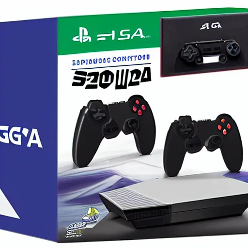 Image similar to new game console by SEGA 2022