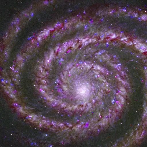 Image similar to extremely detailed photo of a spiral galaxy