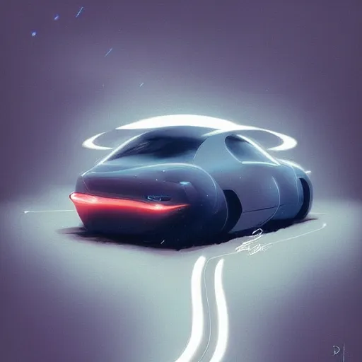 Prompt: new car for 2 0 3 2. style by petros afshar, christopher balaskas, goro fujita, and rolf armstrong. car design by dmc and toyota.