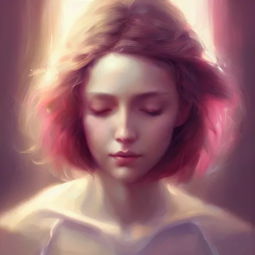 Image similar to love is patient love is kind, photorealistic oil painting by charlie bowater and mark blooms, wlop ; trending on artstation