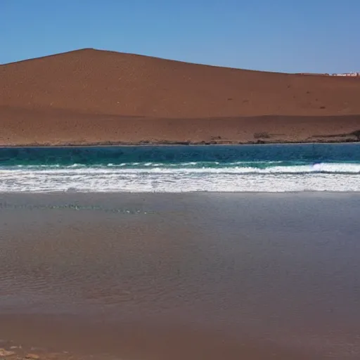 Image similar to a beautiful, relaxing vacation in paracas beach
