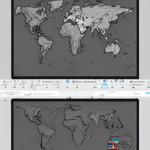 Prompt: how the world system works, sketch, medical drawing with annotations, digital Painting, artstation, ultradetailedl