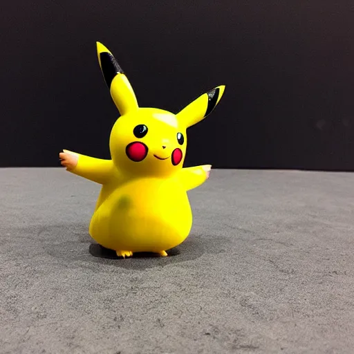 Image similar to isometric pikachu figure