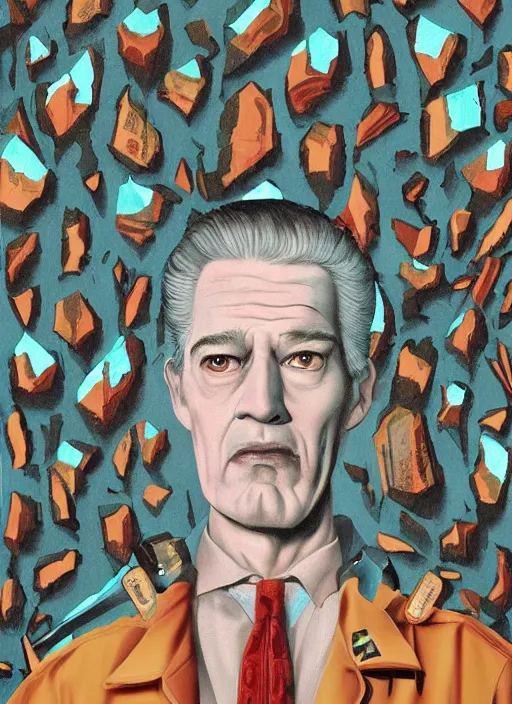 Image similar to twin peaks movie poster art by lisa falkenstern