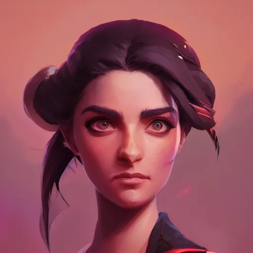 Image similar to profile portrait, maya ali mage, gloomhaven, dynamic lighting, gaudy colors, octane render aesthetic, matte painting concept art, official fanart behance hd artstation by jesper ejsing, by rhads and makoto shinkai and lois van baarle and ilya kuvshinov and rossdraws