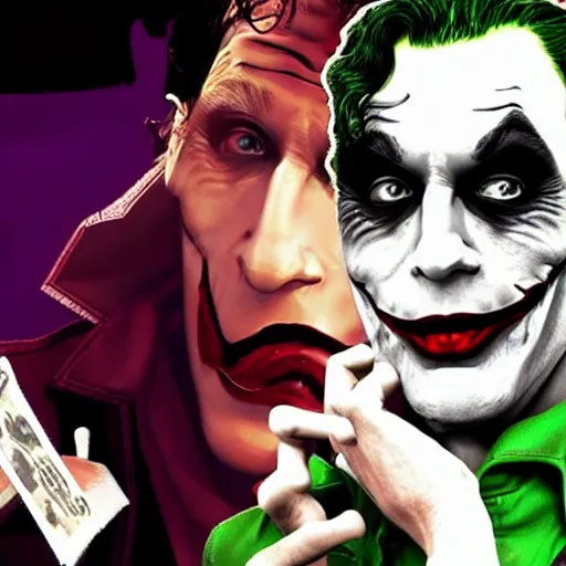 Prompt: jerma as the joker