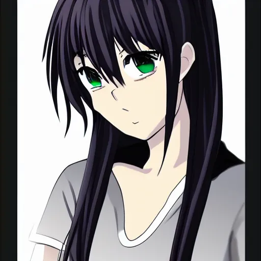 Image similar to an adult woman, potrait, award winning, trending, anime style