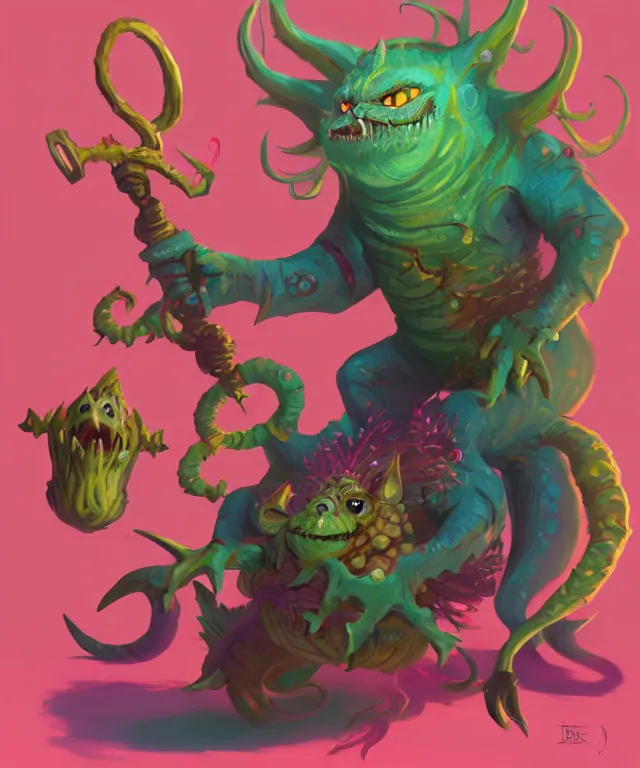 a xanathar dnd creature, adorable and whimsical, | Stable Diffusion ...