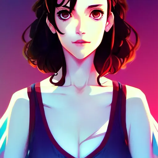 Image similar to winona ryder, portrait shinkai makoto studio ghibli studio key hideaki anno sakimichan stanley artgerm lau rossdraws james jean marc simonetti elegant highly detailed digital painting artstation pixiv