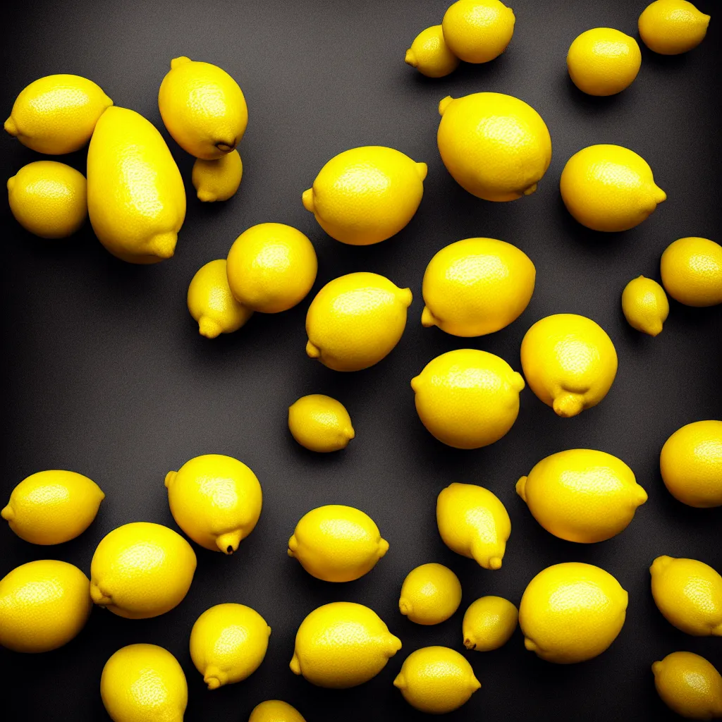 Prompt: a product picture of bunch of lemons realistic, stock photo, photographic filter, unreal engine 5, realistic, hyperdetailed, 8 k, cinematic, volumetric lighting, very realistic effect, hd, hdr, 4 k, sharp focus, octane render, ultra detailed, high resolution, trending on artstation in the style of albert dros glowing rich colors powerful imagery