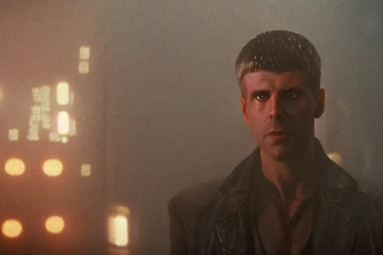 Prompt: a film still of Blade Runner on the Great British Bake-off, high quality
