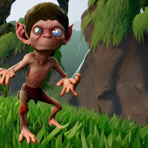 Image similar to Gollum fortnite battle royale