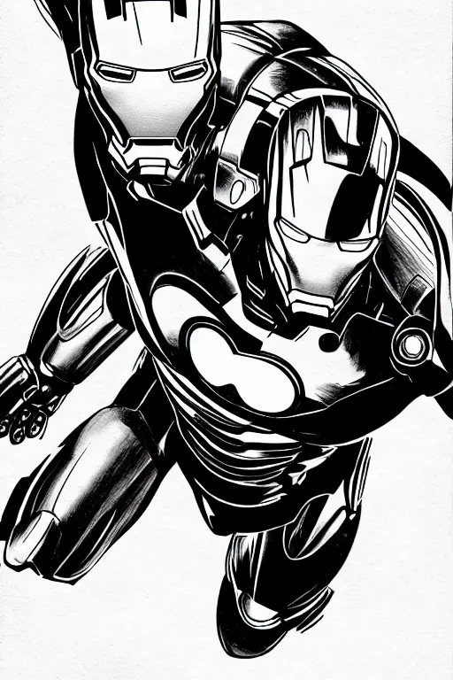 sketch of ironman, high definition, | Stable Diffusion | OpenArt