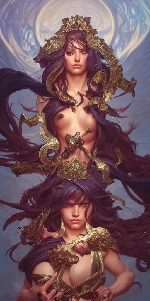 Prompt: corinthian, league of legends, intricate, highly detailed, digital painting, hyperrealistic, artstation, concept art, smooth, sharp focus, illustration, Unreal Engine 5, 8K, art by artgerm and greg rutkowski and alphonse mucha, by Jesper Ejsing