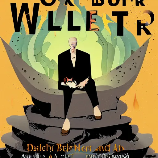 Image similar to book cover of Find Walter in hell