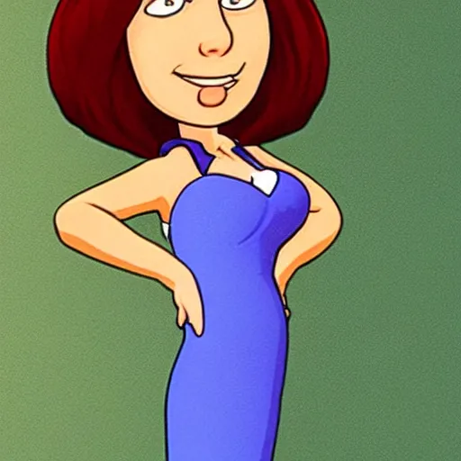 Image similar to Lois Griffin as a real person