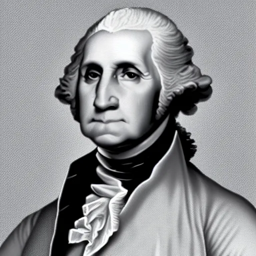 Prompt: hyper realistic selfie of george washington in 2 0 2 2