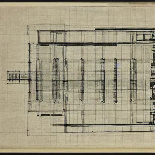 Prompt: architectural blueprint of a pickle