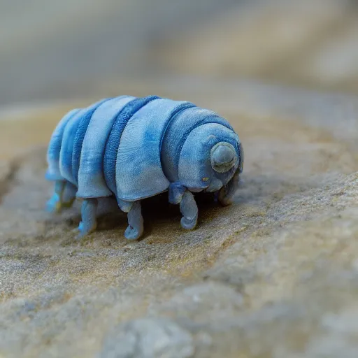 Image similar to closeup, tardigrade, photorealistic, smooth, sharp focus