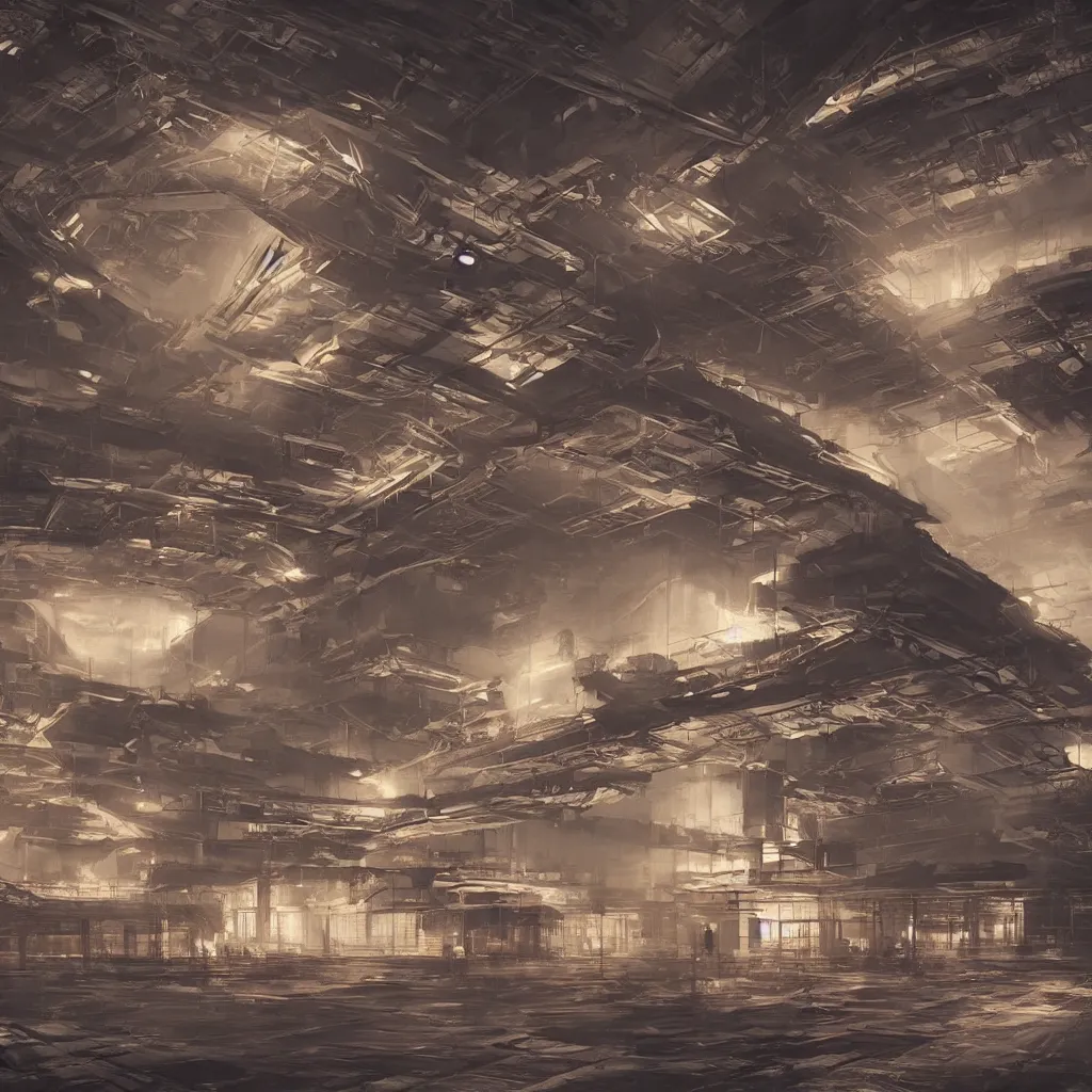 Image similar to an epic technological Japanese dojo megastructure, digital art, artstation, 8K HD, hyper realistic, dramatic lighting, painting by singer sargent