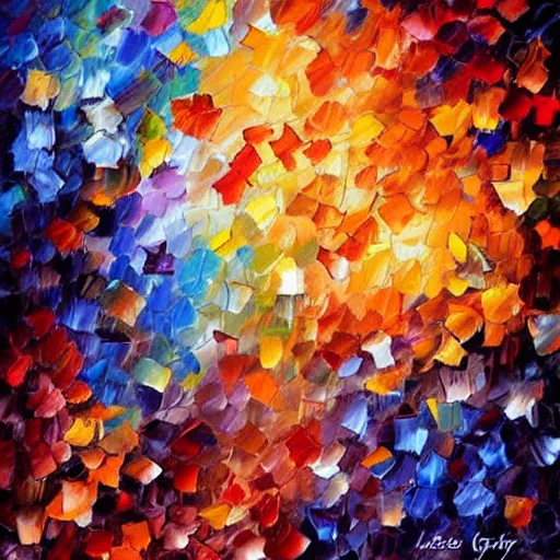 Image similar to Fractal Artwork by Missy Gainer, deviantart, style of Leonid Afremov