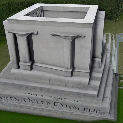 Image similar to “MC Escher mausoleum”