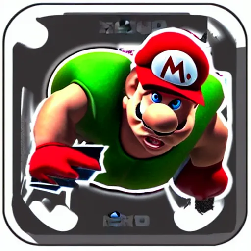 Prompt: duke nukem playable character in mario kart, n 6 4 graphics
