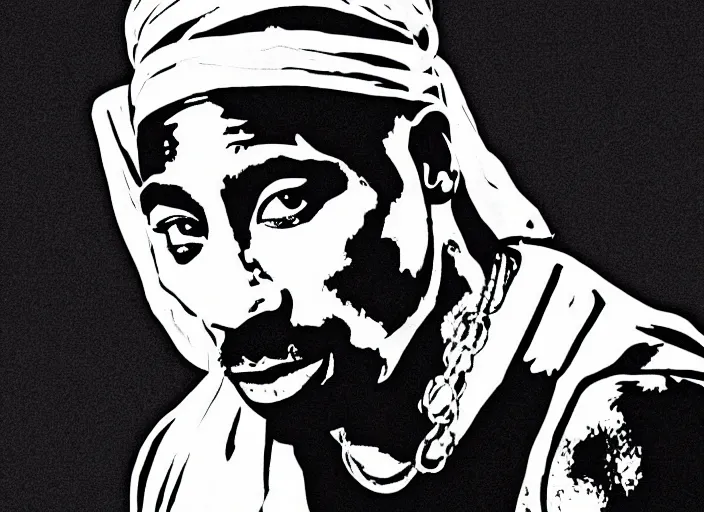 Image similar to tupac by egyptain hyroglyphs